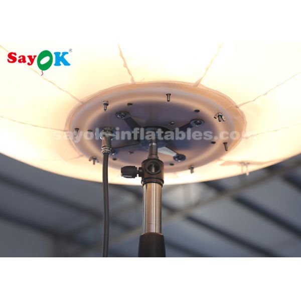 1.2m Inflatable Lighting Decoration Stand Up Balloons For Advertising Fairs