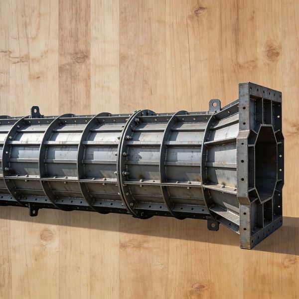 Customized Steel Formwork System with Sa 2.5 Sand Blasting for High Strength Concrete Support