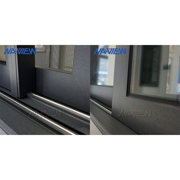 Guangdong NAVIEW Narrow Tall Long Aluminium Sliding Window Chinese Company