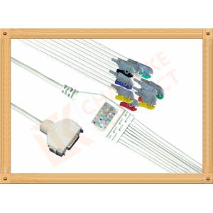 Buy cheap Fukuda Denshi Ecg Monitor Cable Flexibility And Durability With 10 Leads product