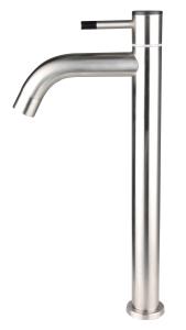 Buy cheap Modern design stainless steel single lever basin faucet with spout product