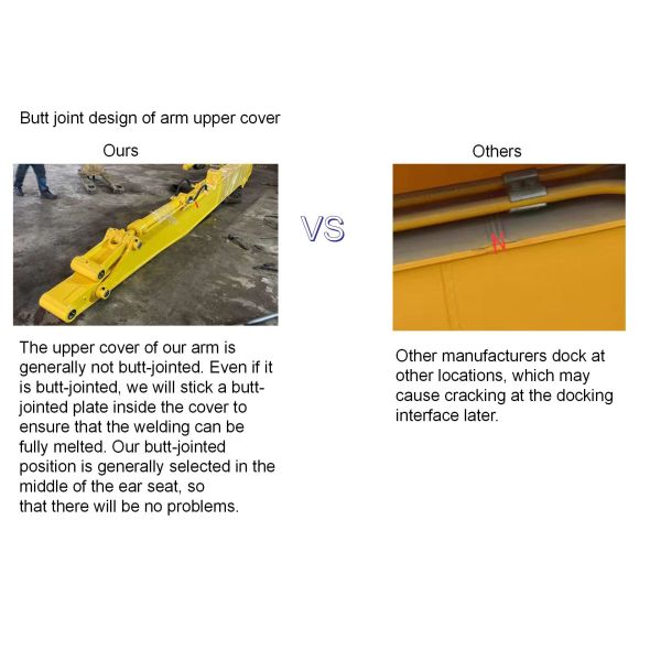 Excavator Long Reach Boom Arm Q355B Premium Excavator