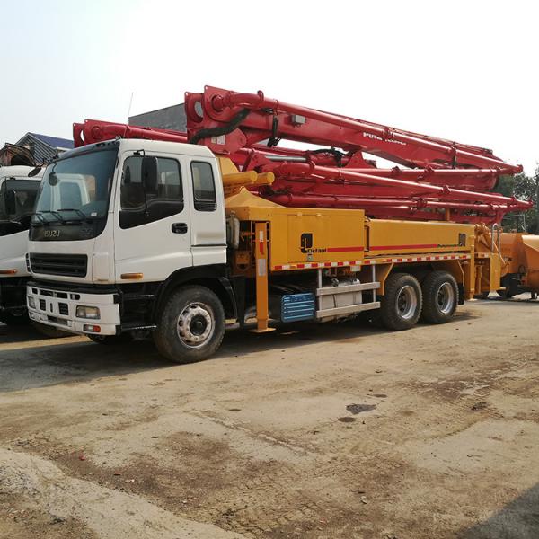Quality Hot Sale Uesd Putzmeister 38 42M Truck Mounted Concrete Pump Truck  for sale for sale