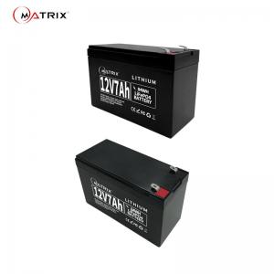 Buy cheap Matrix 12v7ah LiFePO4 Batteries For UPS AGM GEL replacement  battery product