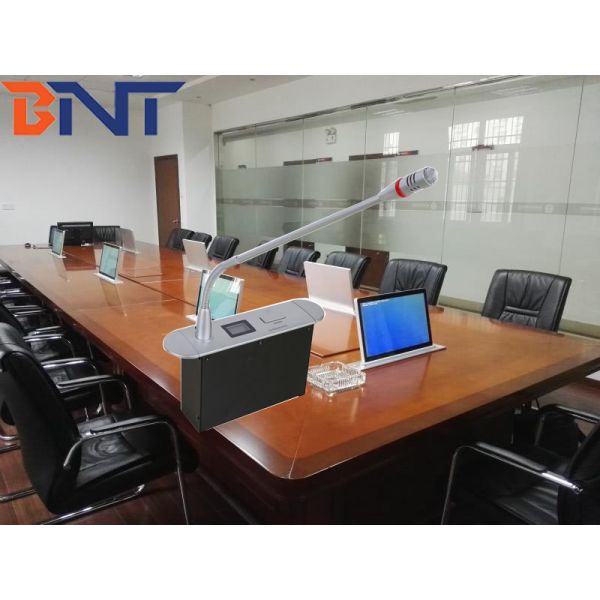 Embedded Conference Table Gooseneck Microphone With LCD Display