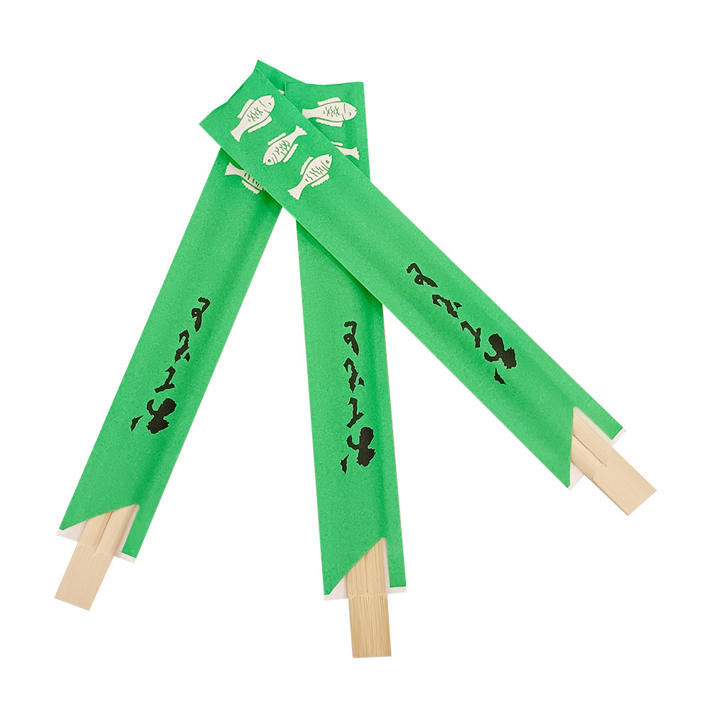 Wedding Party Disposable Bamboo Chopsticks Individually Packaged Sushi
