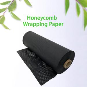 China Recyclable Honeycomb 80gsm Protective Paper Roll Wood Pulp on sale