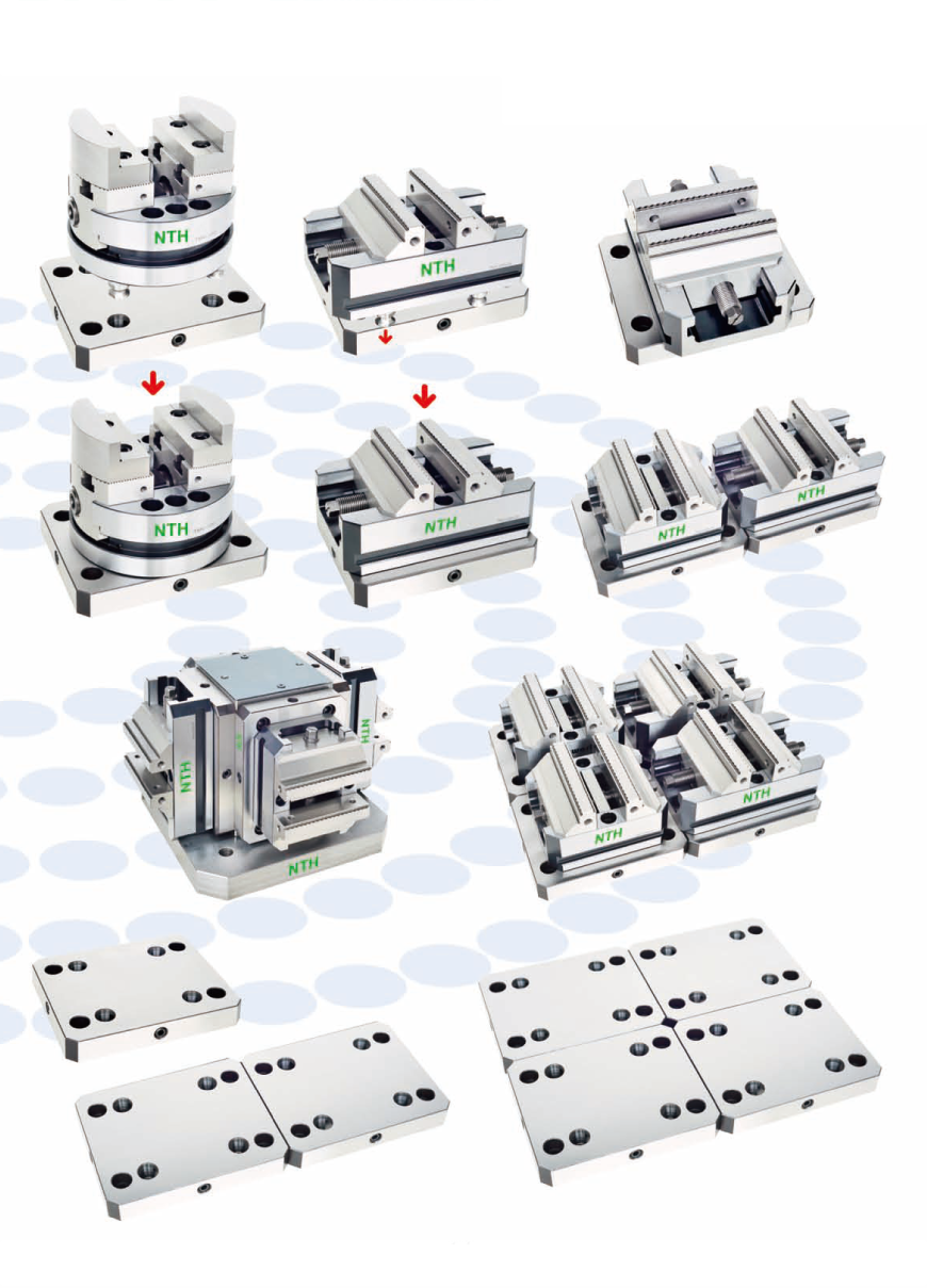 HIGH PRECISION ZERO POINT SYSTEM MANUAL TYPE WITH HEAT TREATMENT HRC 58-60