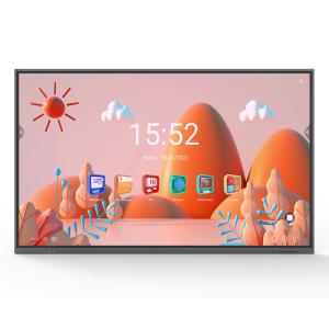 Custom UHD Led Education Interactive Flat Panel 75 Inch Touchscreen