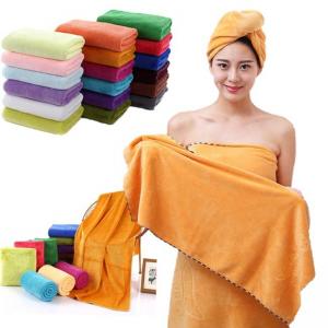 China 400gsm 70x140 All Purpose Hotel Quality Microfiber Bath Towel Quick Dry on sale