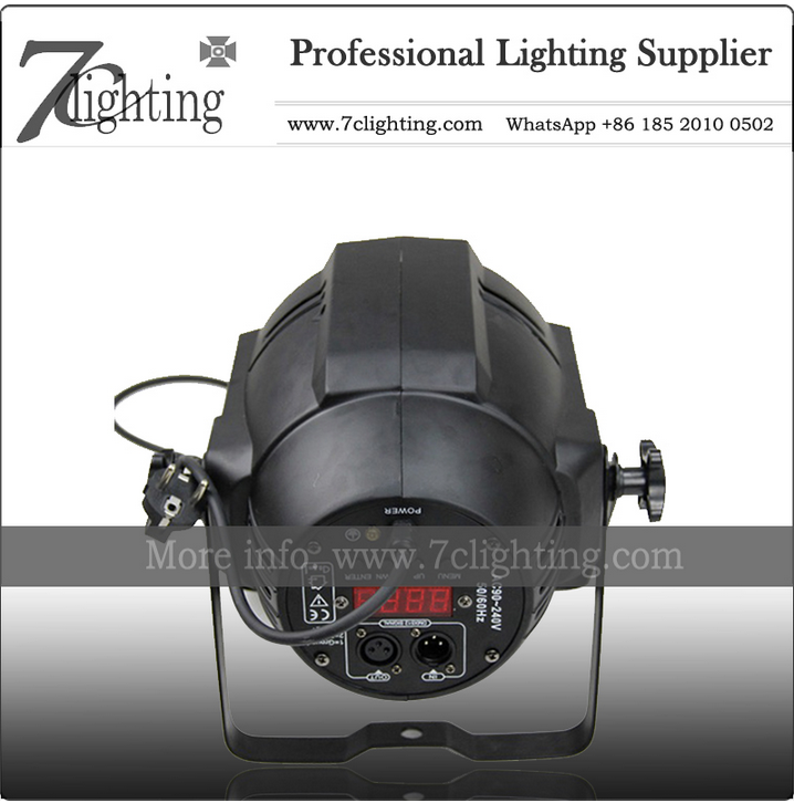 RGBWA COB LED PAR 64 Spotlight DMX 100W LED PAR Light for Stage DJ Theater