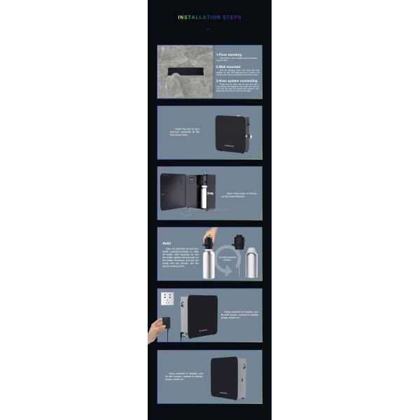 X2000 Humidifier Wall Mounted Scent Diffuser Sterilization Upscale