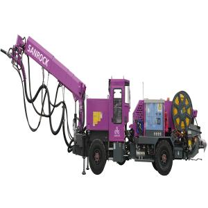 Buy cheap Underground Tunnel Automatic Concrete Shotcrete Machine Hydraulic Jumbo Drilling Rig product