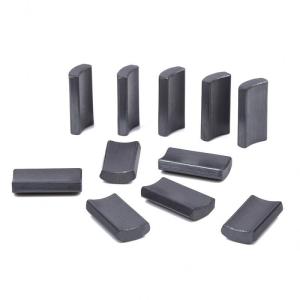 Buy cheap Thru Diamterical Ferrite Arc Magnet Y30BH Grade Ceramic Ferrite Magnet product
