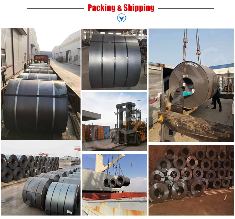 S235JR Hot Rolled Steel Coils with Bending Service Tolerance ±1% Processing Service Bending