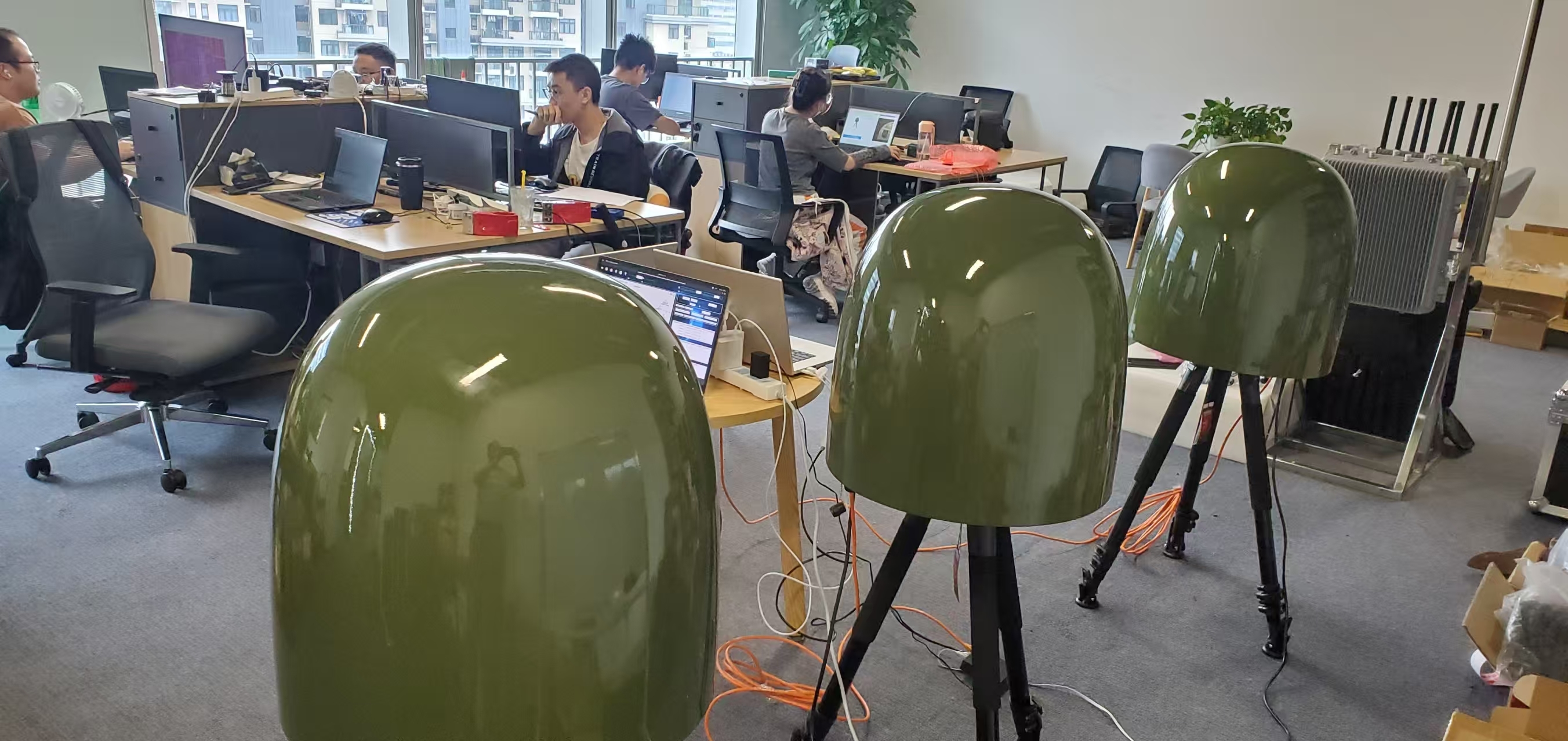 Fixed Drone Detector 300m - 3km Anti Drone Jammer