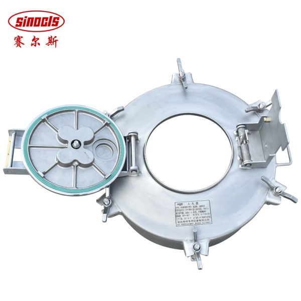 Stainless Steel Six-Claw Quick-Open Explosion-Proof Manhole Cover for Fuel Tanker Working Voltage / ODM Customized Support