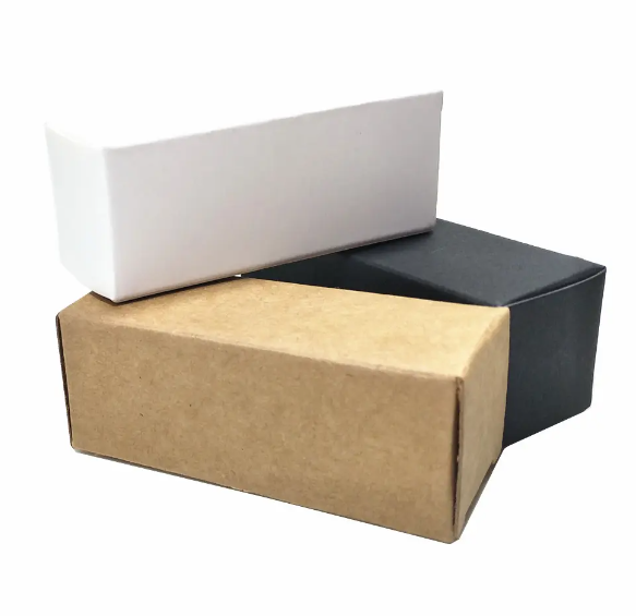 Small Folding Carton Kraft Paper Boxes Custom For Packaging
