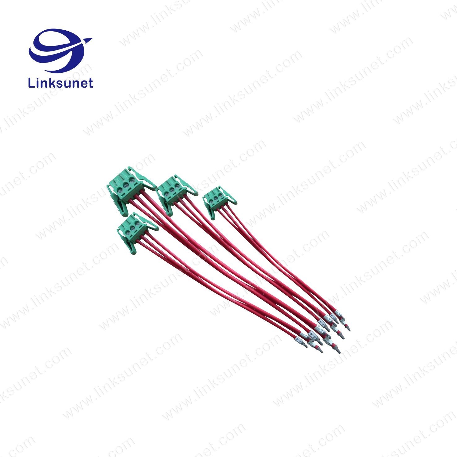 5.08mm 2 - 24P green Soldering Terminal Block Connector Custom wiring harness