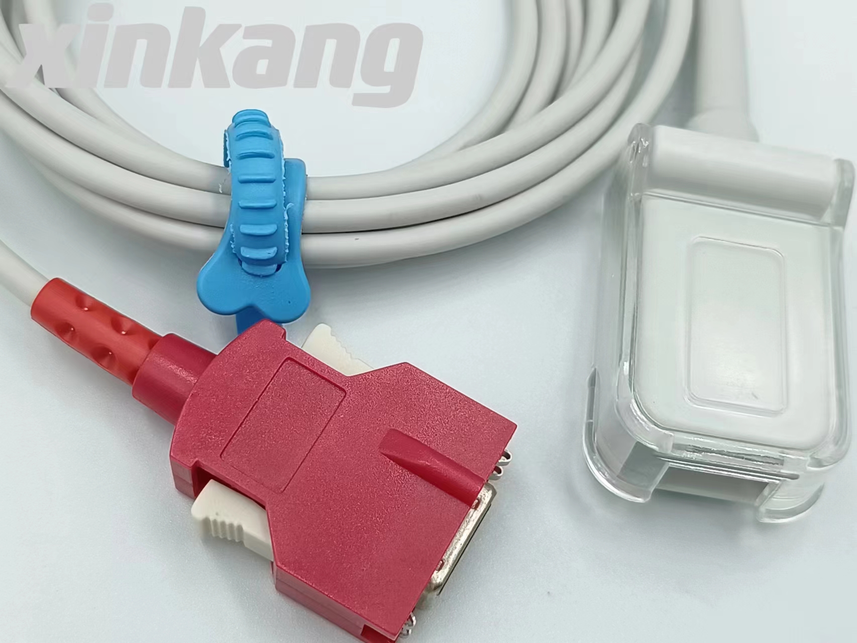 20 Pin TPU SpO2 Extension Cable 2.2mtr Compatible M a s I m O