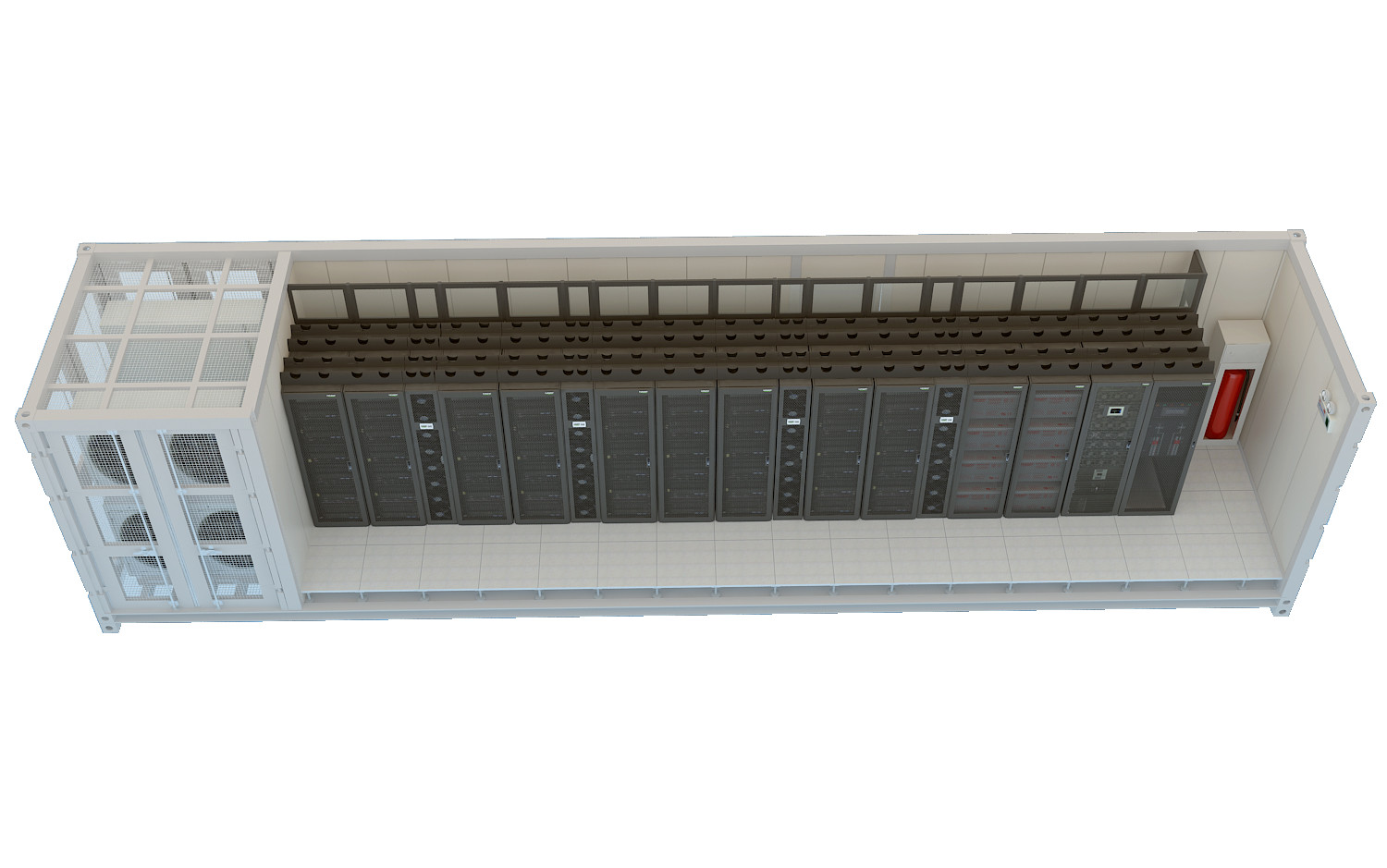 Buy cheap Prefabricated Integrated Container Data Center For Telecom product