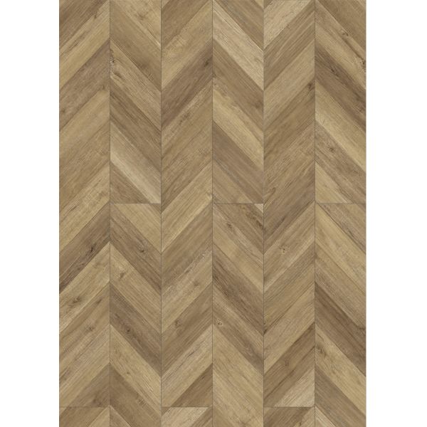 Eco Friendly Herringbone SPC Unilin Click Jump Color Oak Burlywood Wood Grain GKBM DP-W82243