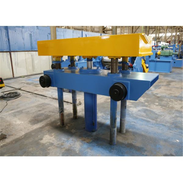 Light Gauge Aluminum Coil Slitter , Coil Slitting Machine High Frequency Long Running Time