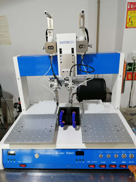 Automatic 3 Axis PCB Soldering Robot Welding Machine 110V