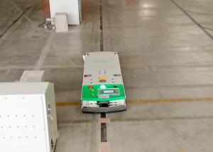 Buy cheap Material Handling Automated Guided Vehicle One Way Track Guidance Tunnel Type for Beverage Industry product