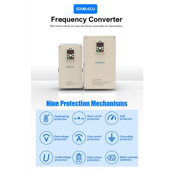 Air Cooling Variable Frequency Inverter 50HZ 60HZ 30KW 37KW VFD VSD