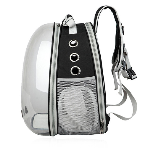OEM ODM Dog Cat Carrier Backpack Bag , Breathable Space Capsule Backpack