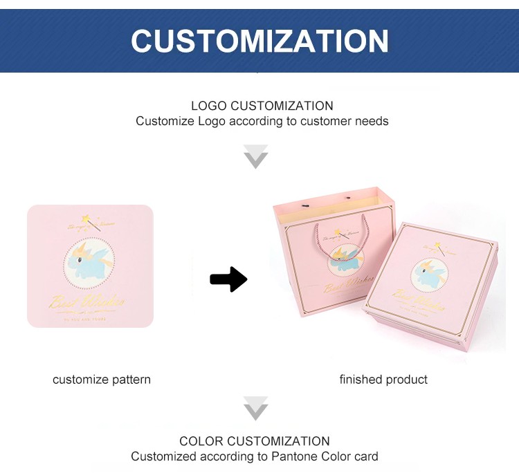 Customize Mailer Box Packaging Printing Clothes Apparel Corrugated Wig Boxes with Logo