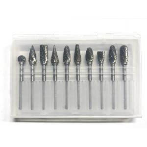 Buy cheap Double Cut Tungsten Carbide Burr Set High Strength 3*6mm Carbide Grinding Bits product