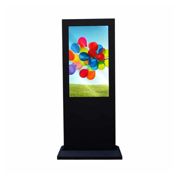 55 Inch 16.7M 1080p Outside Digital Signage Deutsch LCD Display System IR Remote Control
