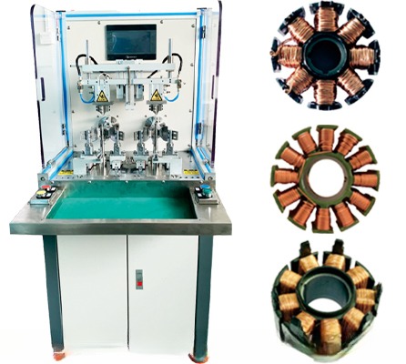 CNC Winding Machine for Motor Coil Manufacturing Max1000rpm Flying Fork Speed