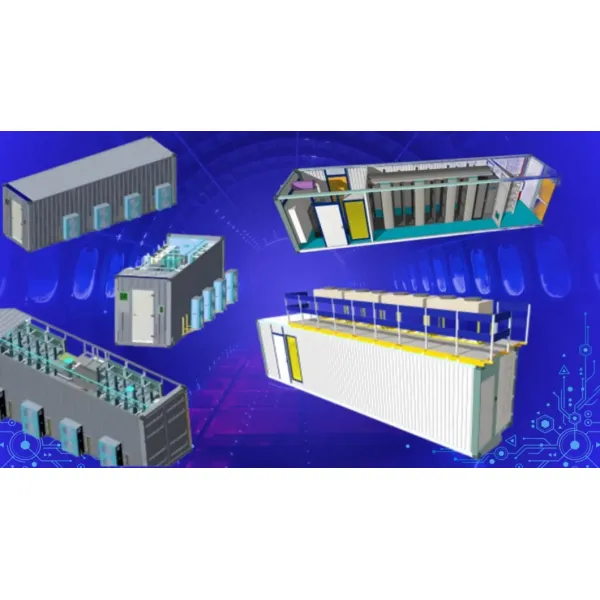 Prefabricated Modular Data Center High Density Data Center Modules