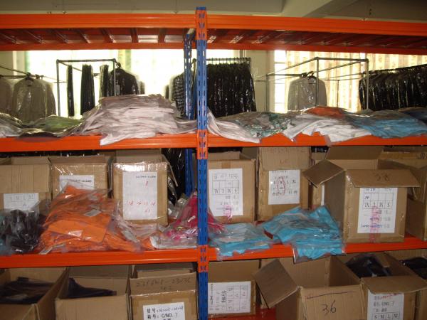 Quality Adjustable Multi - Level steel plate medium duty rack for fashion garment storage for sale
