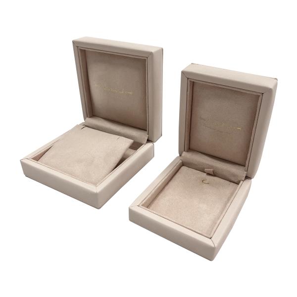 OEM Luxury Pink Jewelry Diamond Packaging Box With Outer Packing