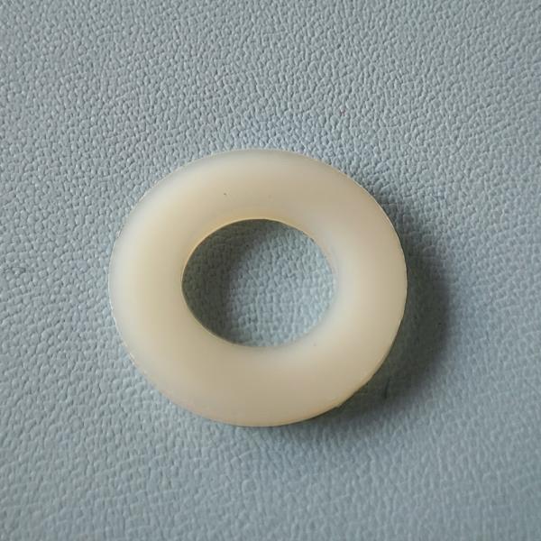 PEEK PTFE Plastic Hardware Products PP PPS PVC Nylon 20mm Rubber Washer UL 94 V-2