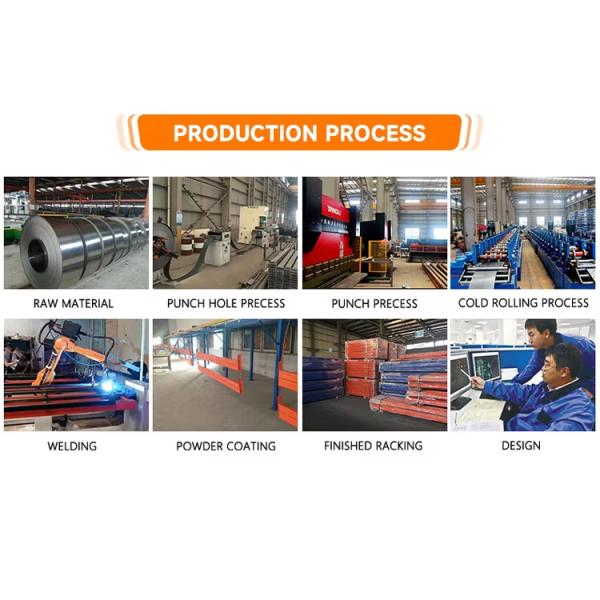 Manual Picking Medium Duty Shelving Custom Designed Long Span Rack 3-6 Layers