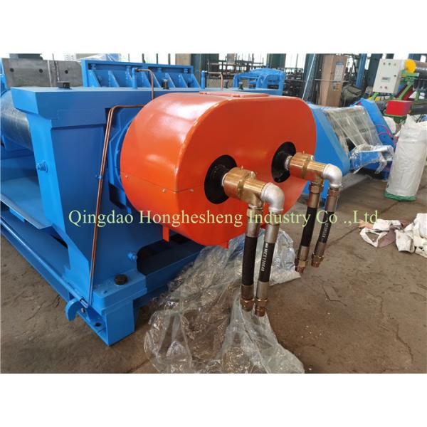 45KW 560x1000mm Xk450/560/610/660 Two Roll Open Mixing Mill Machine With Stock Blender High Efficiency