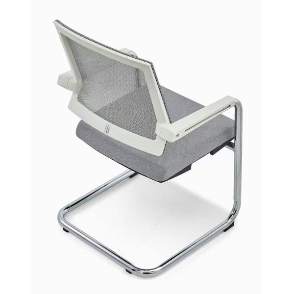 Durability and Functionality in One Adjustable Swivel Blue Mesh Office Chair with Wheels