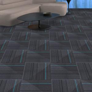 Buy cheap Fireproof Removable Office Nylon Modular Carpet Tiles 60X60CM product