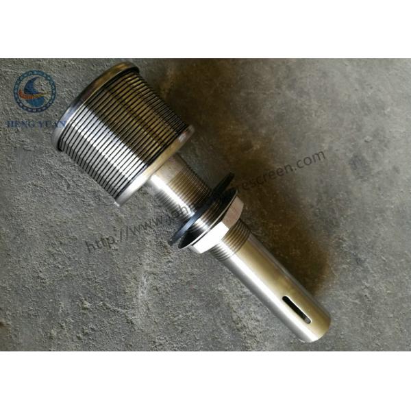 Thread Wedge Wire Screen Pipe Stainless Steel For Water Filter Treatment