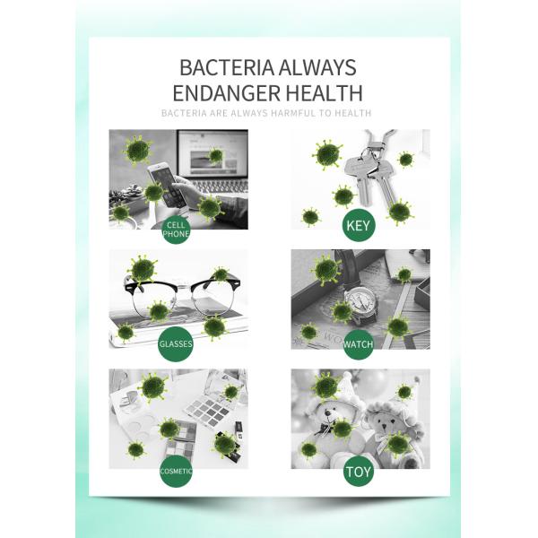 Lithium Battery Disinfect Sterilize Germicidal UV Lamp