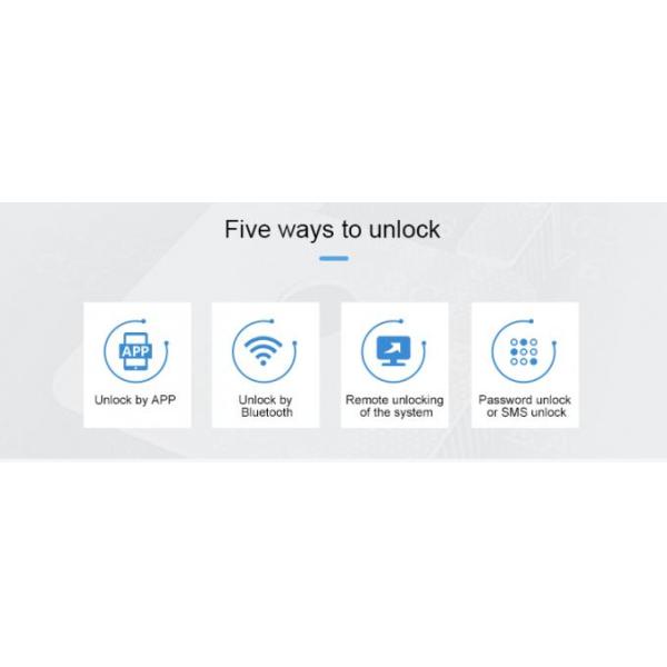 Ble Satellite GPS Tracking Padlock Smart Container Trailer Logistic Cargo Security