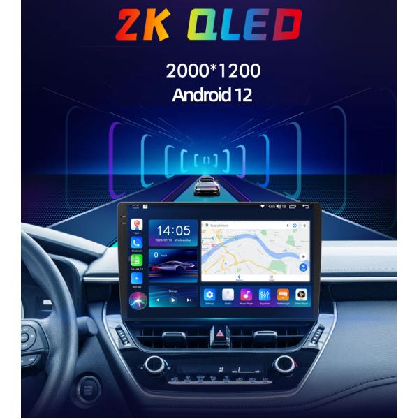 Universal Year 2000*1200 Android Screen Car GPS Navigation System with Built-in ROHM DSP