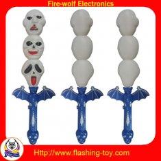 Buy cheap 43cm Plastic skull and pumpkin halloween gift Flashing Light Stick product