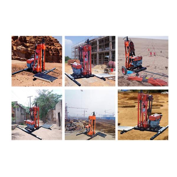 42mm Dia 5.7kw Soil Small Borehole Drilling Machine