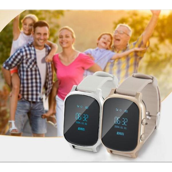 Free Platform Kids Smart Watch GPS Tracker GPRS Realtime Electronic Fence